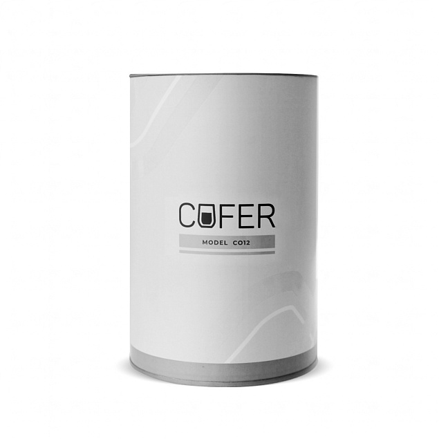 Набор Cofer Tube design CO12d grey с логотипом в Нефтекамске заказать по выгодной цене в кибермаркете AvroraStore