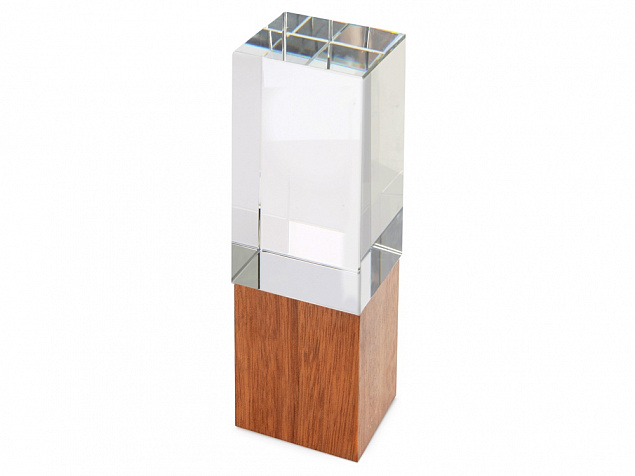 Награда Wood and glass с логотипом в Нефтекамске заказать по выгодной цене в кибермаркете AvroraStore