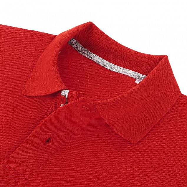 Рубашка поло мужская Virma Premium, красная с логотипом в Нефтекамске заказать по выгодной цене в кибермаркете AvroraStore