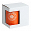 Коробка для кружки с окошком, белая с логотипом в Нефтекамске заказать по выгодной цене в кибермаркете AvroraStore