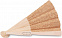 Деревянный веер с пробкой с логотипом в Нефтекамске заказать по выгодной цене в кибермаркете AvroraStore