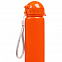 Бутылка для воды Barley, оранжевая с логотипом в Нефтекамске заказать по выгодной цене в кибермаркете AvroraStore