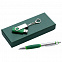 Набор Notes: ручка и флешка 8 Гб, зеленый с логотипом в Нефтекамске заказать по выгодной цене в кибермаркете AvroraStore