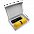 Набор Hot Box Duo C2B grey (черный с желтым) с логотипом в Нефтекамске заказать по выгодной цене в кибермаркете AvroraStore