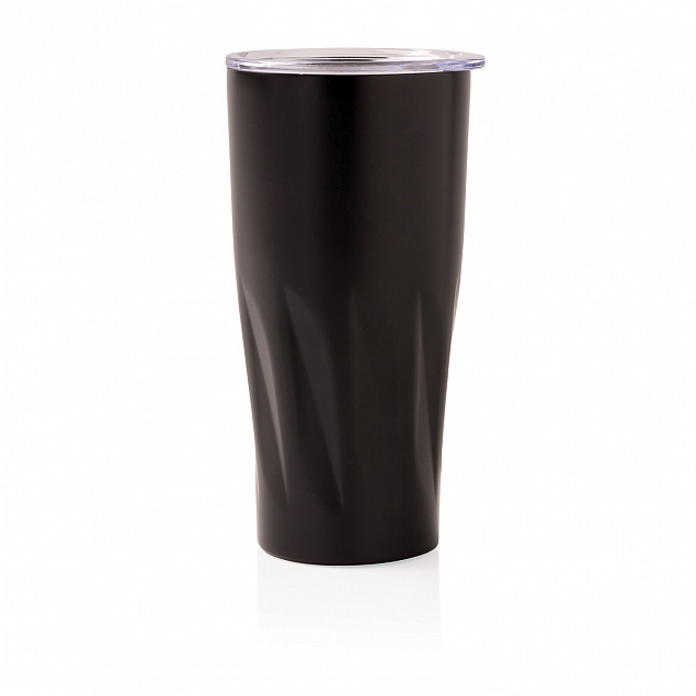 Вакуумная термокружка Copper, черный с логотипом в Нефтекамске заказать по выгодной цене в кибермаркете AvroraStore
