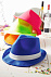 Шляпа COOL DANCE, синяя с логотипом в Нефтекамске заказать по выгодной цене в кибермаркете AvroraStore