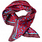 Платок Tourbillon Silk, бордовый с логотипом в Нефтекамске заказать по выгодной цене в кибермаркете AvroraStore