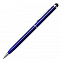 Шариковая ручка Touch Tip, синяя с логотипом в Нефтекамске заказать по выгодной цене в кибермаркете AvroraStore