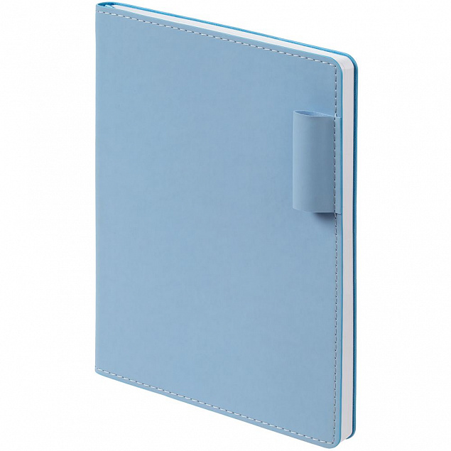 Ежедневник Tact, недатированный, голубой с логотипом в Нефтекамске заказать по выгодной цене в кибермаркете AvroraStore