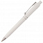 Ручка шариковая Raja Chrome, белая с логотипом в Нефтекамске заказать по выгодной цене в кибермаркете AvroraStore