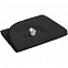 Надувная подушка под шею в чехле Sleep, черная с логотипом в Нефтекамске заказать по выгодной цене в кибермаркете AvroraStore