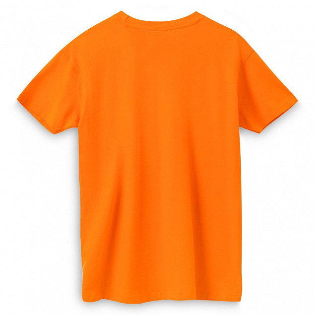 Футболка IMPERIAL 190, оранжевая с логотипом в Нефтекамске заказать по выгодной цене в кибермаркете AvroraStore