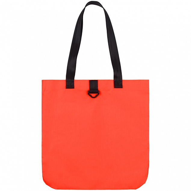 Шопер Manifest Color из светоотражающей ткани, оранжевый с логотипом в Нефтекамске заказать по выгодной цене в кибермаркете AvroraStore