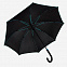 Зонт-трость BACK TO BLACK, пластиковая ручка, полуавтомат с логотипом в Нефтекамске заказать по выгодной цене в кибермаркете AvroraStore