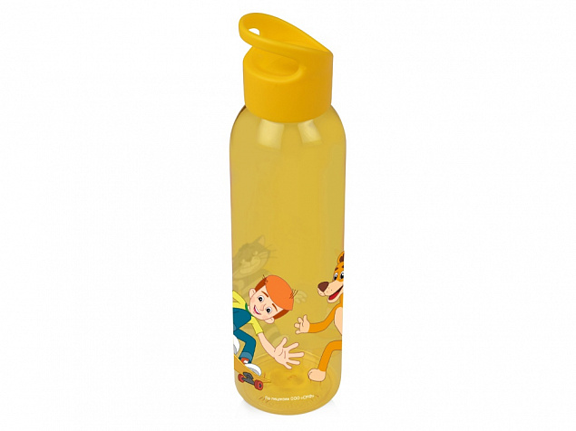 Бутылка для воды «Простоквашино» с логотипом в Нефтекамске заказать по выгодной цене в кибермаркете AvroraStore