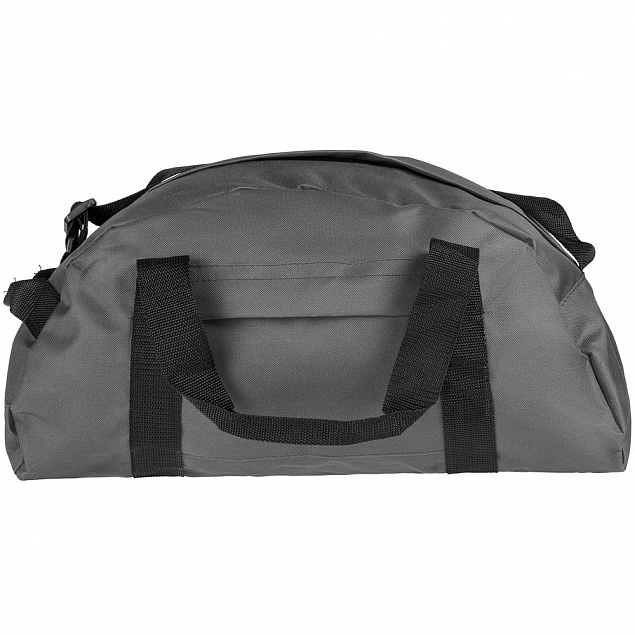 Спортивная сумка Portager, серая с логотипом в Нефтекамске заказать по выгодной цене в кибермаркете AvroraStore