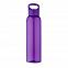 Бутылка пластиковая для воды Sportes, фиолетовая с логотипом в Нефтекамске заказать по выгодной цене в кибермаркете AvroraStore