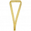 Лента для медали с пряжкой Ribbon, золотистая с логотипом в Нефтекамске заказать по выгодной цене в кибермаркете AvroraStore