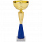 Кубок Kudos, большой, синий с логотипом в Нефтекамске заказать по выгодной цене в кибермаркете AvroraStore