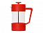 Пластиковый френч-пресс Intense, 600мл, красный с логотипом в Нефтекамске заказать по выгодной цене в кибермаркете AvroraStore