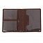 Чехол для документов Classic, коричневый с логотипом в Нефтекамске заказать по выгодной цене в кибермаркете AvroraStore