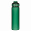 Спортивная бутылка для воды, Flip, 700 ml, темно-зеленая с логотипом в Нефтекамске заказать по выгодной цене в кибермаркете AvroraStore
