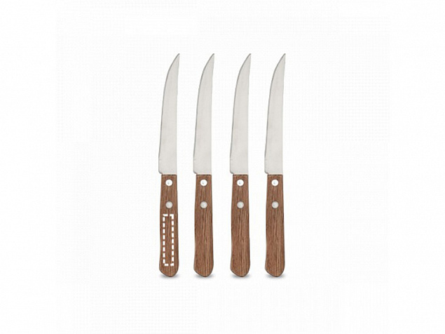 Набор из 4 ножей «CREARY» с логотипом в Нефтекамске заказать по выгодной цене в кибермаркете AvroraStore