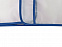 Дождевик Providence, прозрачный/синий с чехлом с логотипом в Нефтекамске заказать по выгодной цене в кибермаркете AvroraStore