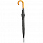 Зонт-трость LockWood ver.2, серый с логотипом в Нефтекамске заказать по выгодной цене в кибермаркете AvroraStore