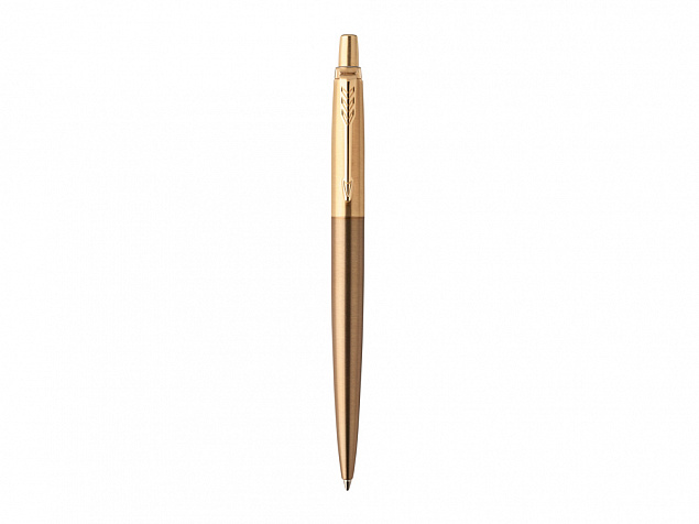 Ручка Parker шариковая Jotter Premium West End Gold Brushed GT с логотипом в Нефтекамске заказать по выгодной цене в кибермаркете AvroraStore