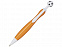 Ручка пластиковая шариковая «Naples football» с логотипом в Нефтекамске заказать по выгодной цене в кибермаркете AvroraStore