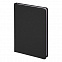Ежедневник недатированный Anderson, А5,  черный, белый блок с логотипом в Нефтекамске заказать по выгодной цене в кибермаркете AvroraStore