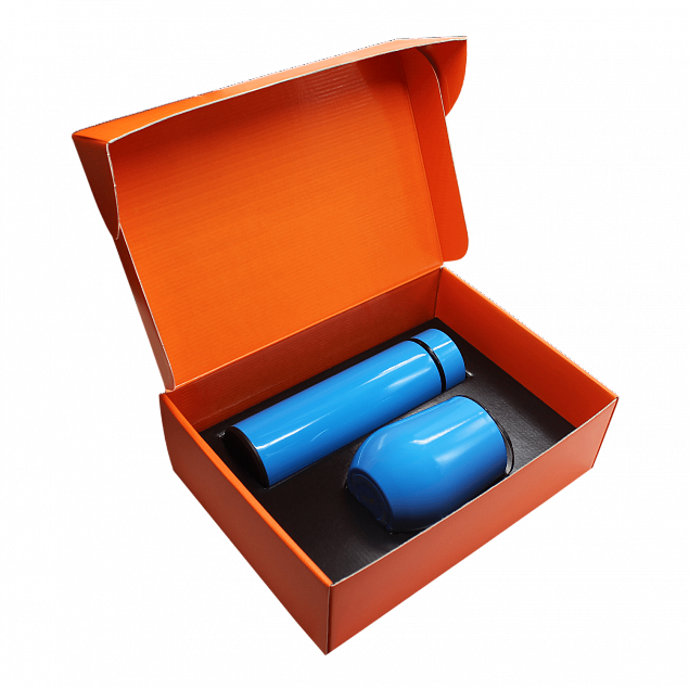 Набор Hot Box C B, голубой с логотипом в Нефтекамске заказать по выгодной цене в кибермаркете AvroraStore