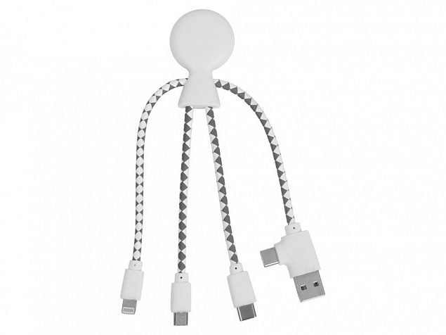 Зарядный кабель «Mr. Bio» с логотипом в Нефтекамске заказать по выгодной цене в кибермаркете AvroraStore