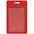 Чехол для карточки/пропуска Devon, красный с логотипом в Нефтекамске заказать по выгодной цене в кибермаркете AvroraStore