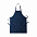 Фартук KONNER, тёмно-синий, 20% хлопок, 80% полиэстер с логотипом в Нефтекамске заказать по выгодной цене в кибермаркете AvroraStore