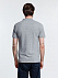 Рубашка поло мужская Adam, серый меланж с логотипом в Нефтекамске заказать по выгодной цене в кибермаркете AvroraStore