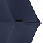 Зонт складной 811 X1 в кейсе, темно-синий с логотипом в Нефтекамске заказать по выгодной цене в кибермаркете AvroraStore