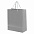 Пакет подарочный GLAM 270х120х320 мм, серый с логотипом в Нефтекамске заказать по выгодной цене в кибермаркете AvroraStore