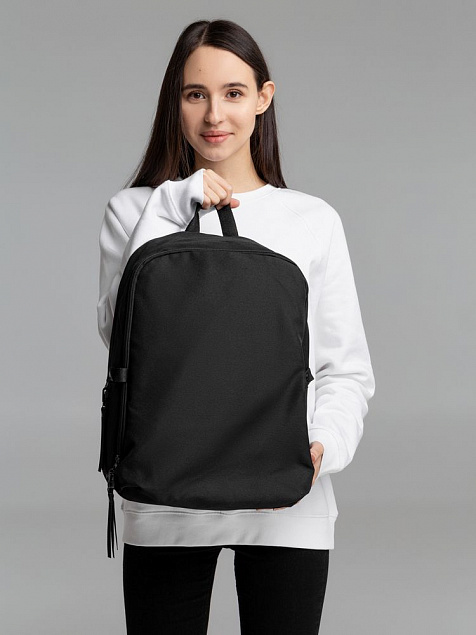 Рюкзак Expose, черный с логотипом в Нефтекамске заказать по выгодной цене в кибермаркете AvroraStore