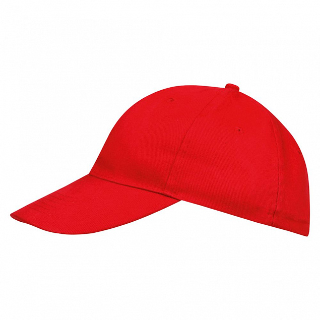 Бейсболка BUFFALO, красная с логотипом в Нефтекамске заказать по выгодной цене в кибермаркете AvroraStore