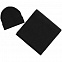 Шапка Glenn, черная с логотипом в Нефтекамске заказать по выгодной цене в кибермаркете AvroraStore