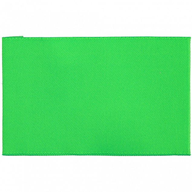 Лейбл тканевый Epsilon, XL, зеленый неон с логотипом в Нефтекамске заказать по выгодной цене в кибермаркете AvroraStore