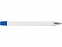 Набор Квартет: ручка шариковая, карандаш и маркер, белый/синий с логотипом в Нефтекамске заказать по выгодной цене в кибермаркете AvroraStore