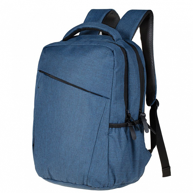 Рюкзак для ноутбука Burst, синий с логотипом в Нефтекамске заказать по выгодной цене в кибермаркете AvroraStore