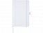 Блокнот Honua форматом A5 из переработанной бумаги с обложкой из переработанного ПЭТ, белый с логотипом в Нефтекамске заказать по выгодной цене в кибермаркете AvroraStore