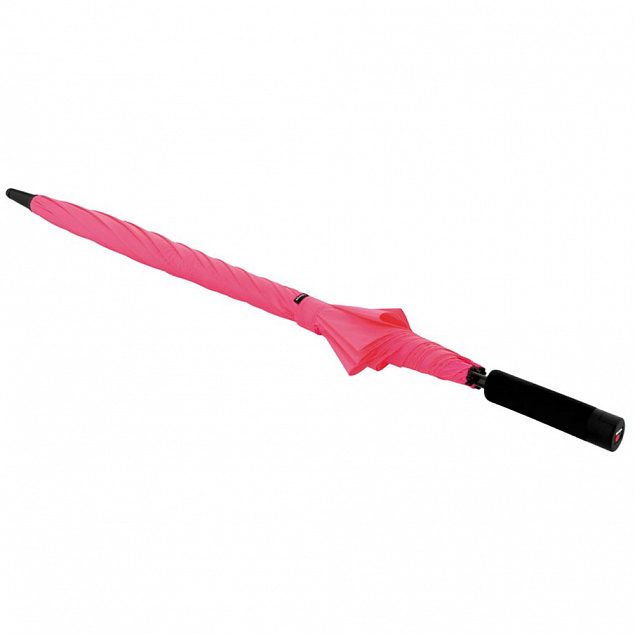 Зонт-трость U.900, розовый с логотипом в Нефтекамске заказать по выгодной цене в кибермаркете AvroraStore