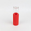 Бутылка стеклянная с силиконовой манжетой и бамбуковой крышкой  Glass , красный с логотипом в Нефтекамске заказать по выгодной цене в кибермаркете AvroraStore