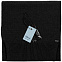 Шарф Cordelia, черный с логотипом в Нефтекамске заказать по выгодной цене в кибермаркете AvroraStore