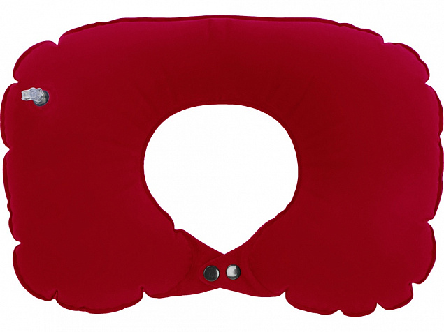 Подушка для путешествия с помпой «Push» с логотипом в Нефтекамске заказать по выгодной цене в кибермаркете AvroraStore